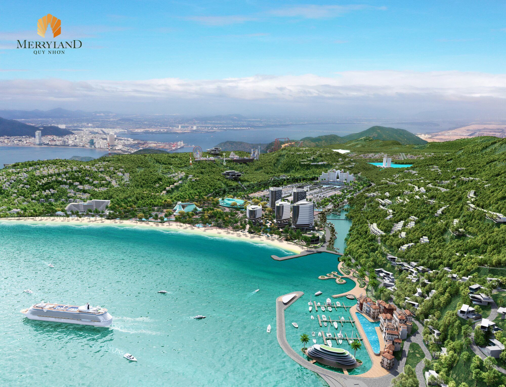 Tổng thể dự án Merryland Quy Nhơn