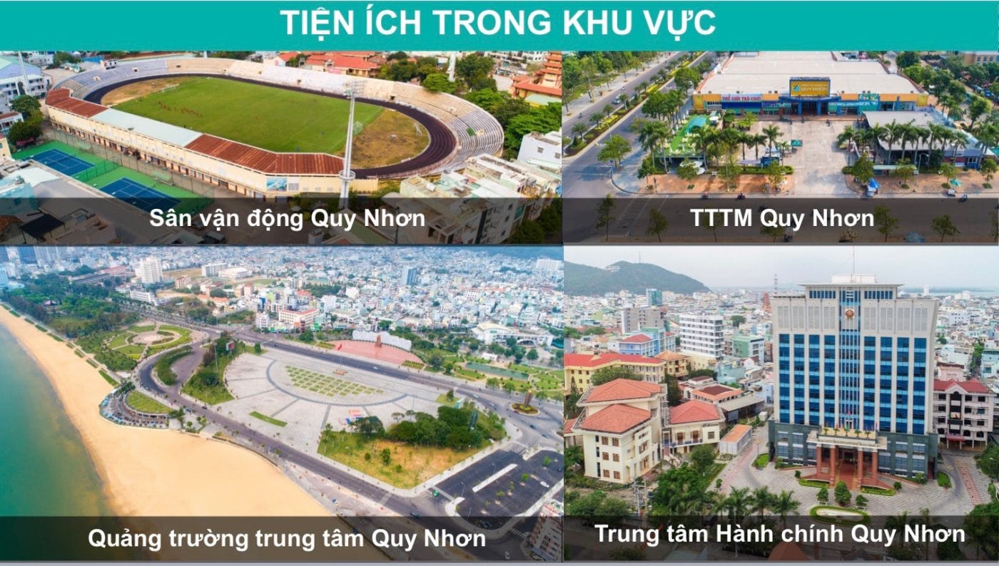 Tiện ích ngoại khu Richmond Quy Nhơn