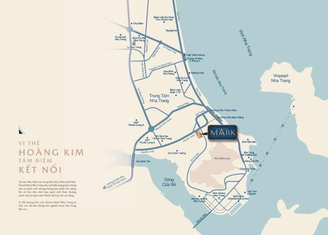 Vị trí Grand Mark Nha Trang
