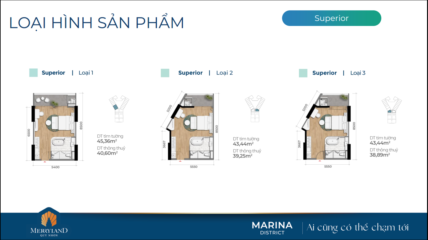 Căn hộ Studio Marina District
