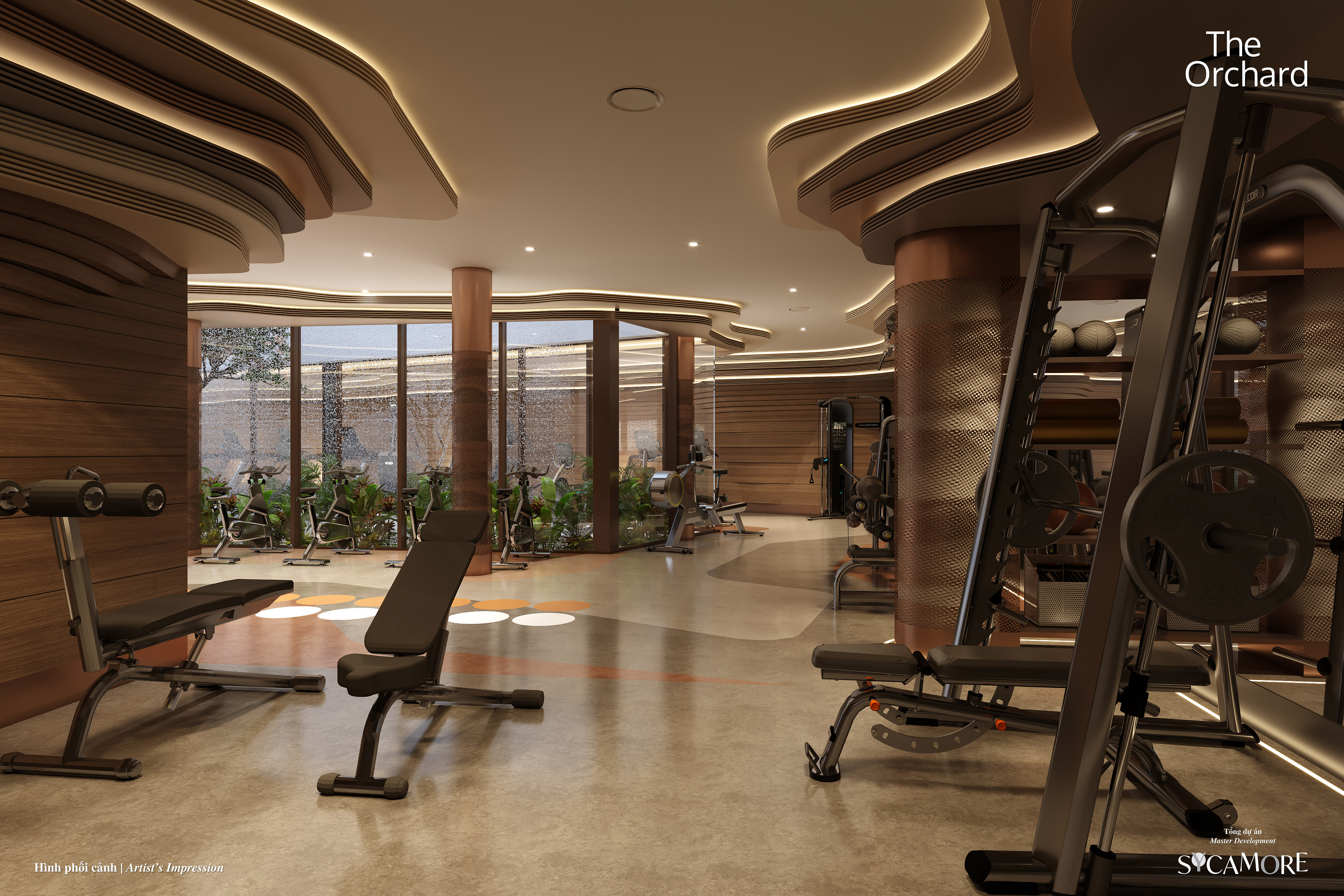 Tiện ích Phòng tập Gym tại Sycamore